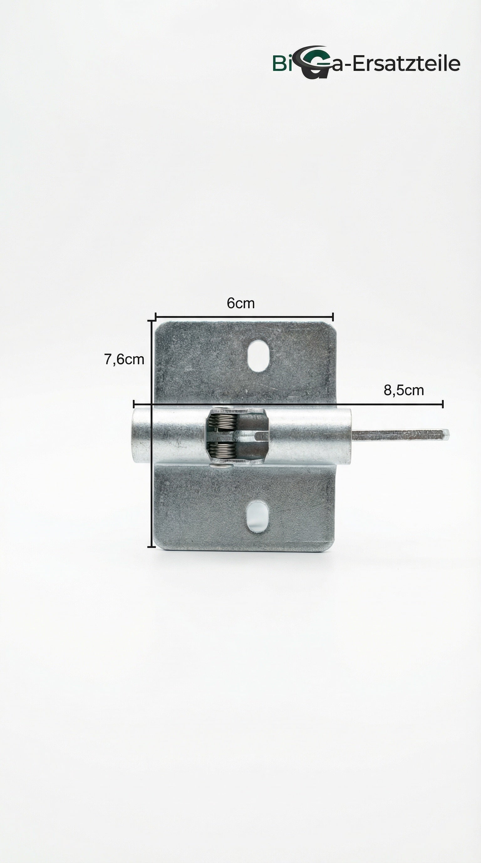 6 stk Schnappschloss/Schnapper für Bierzeltgarnitur, Metall, Silber /8mm