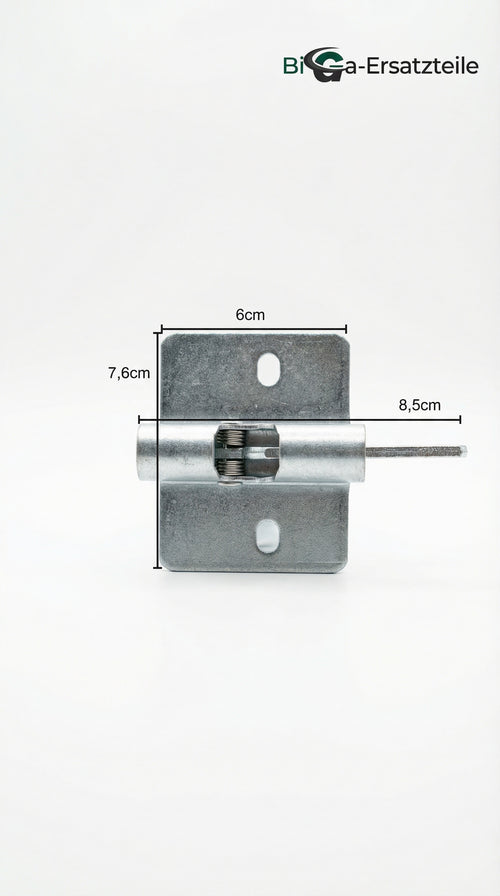 12 stk Schnappschloss/Schnapper für Bierzeltgarnitur, Metall, Silber /8mm